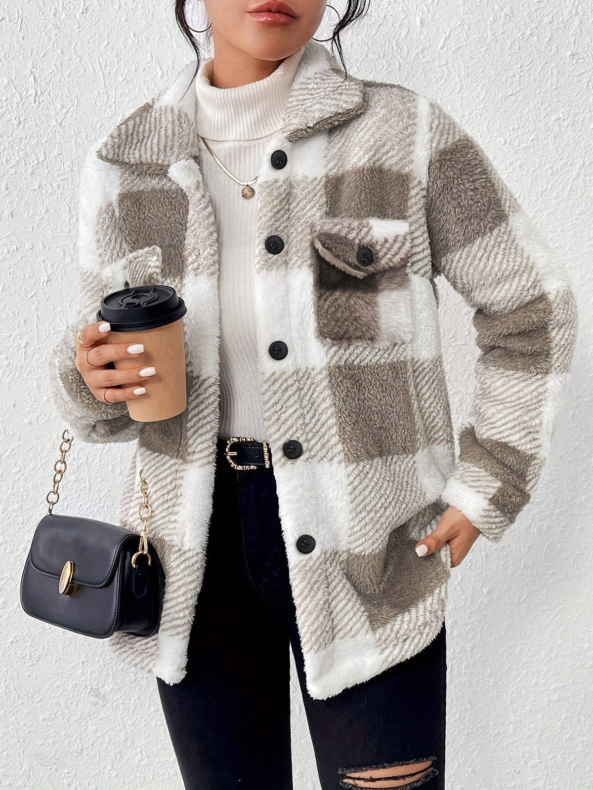 Chaqueta de vellón
