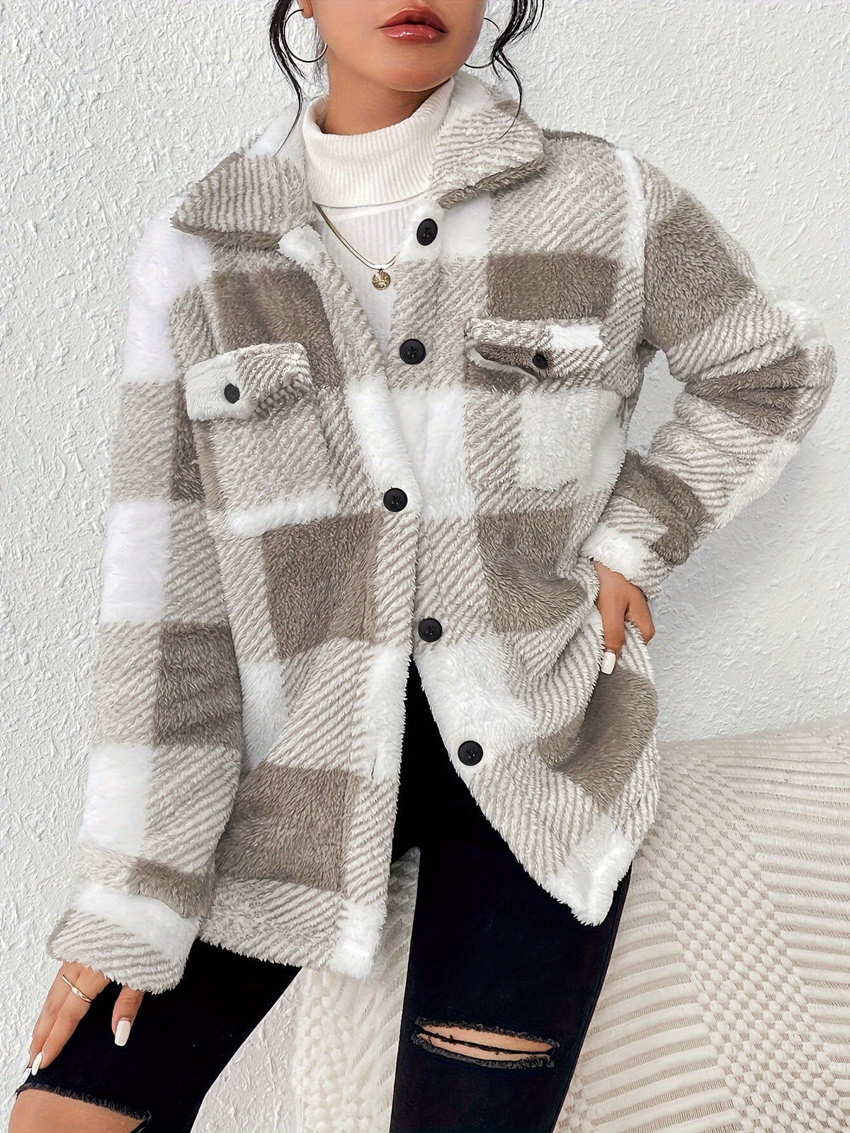 Chaqueta de vellón